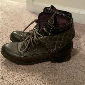Nine West Combat Boots